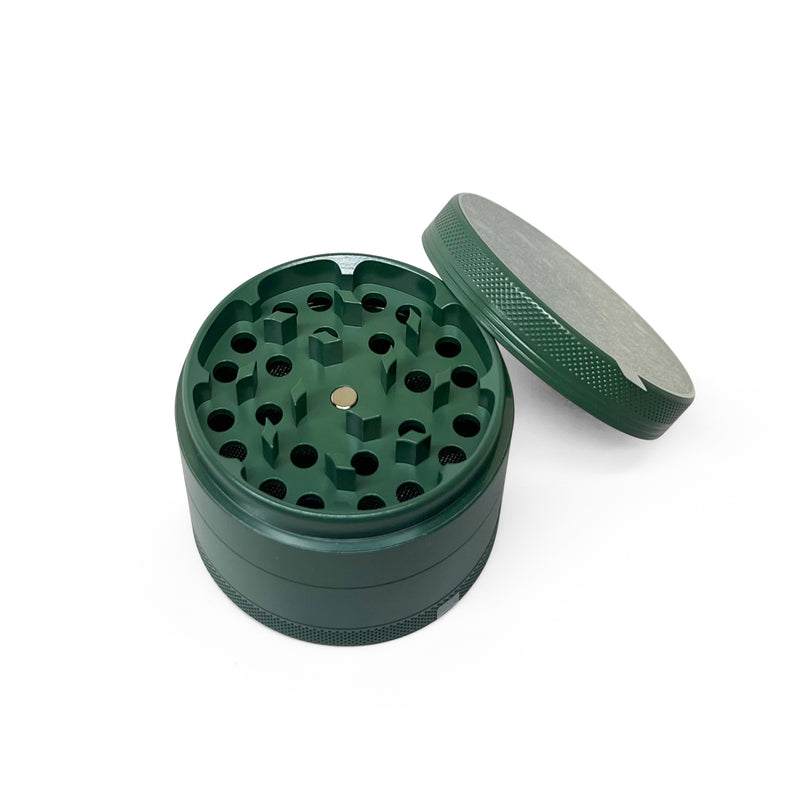 60MM 4PC CERAMIC GRINDER - JUNGLE GREEN