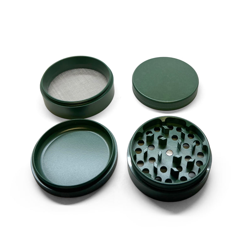 60MM 4PC CERAMIC GRINDER - JUNGLE GREEN