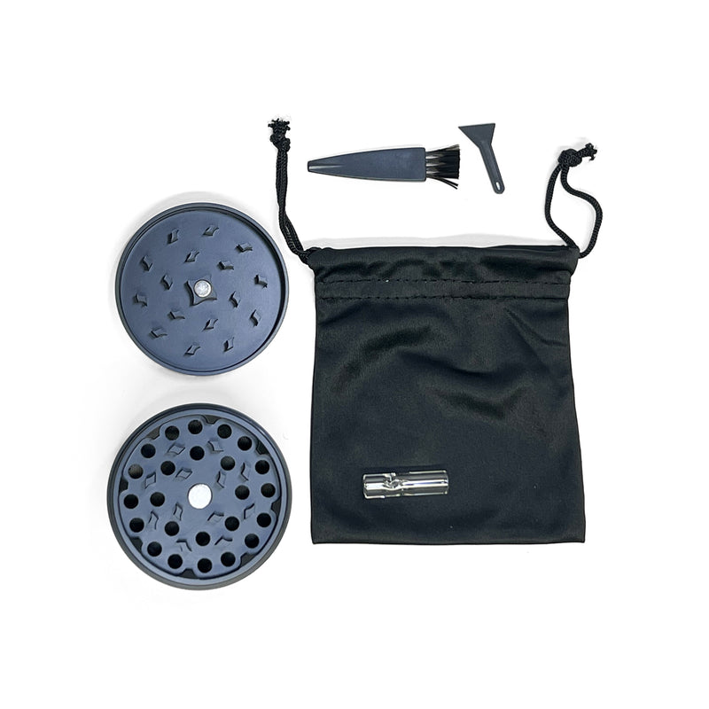 SYDNEY VAPORIZERS - EVERLAST STAINLESS STEEL GRINDER CHROME FINISH