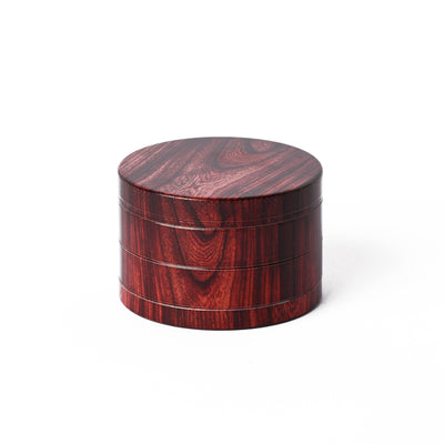 60MM ROSEWOOD LOOK, 4PC METAL GRINDER - Sydney Vaporizers