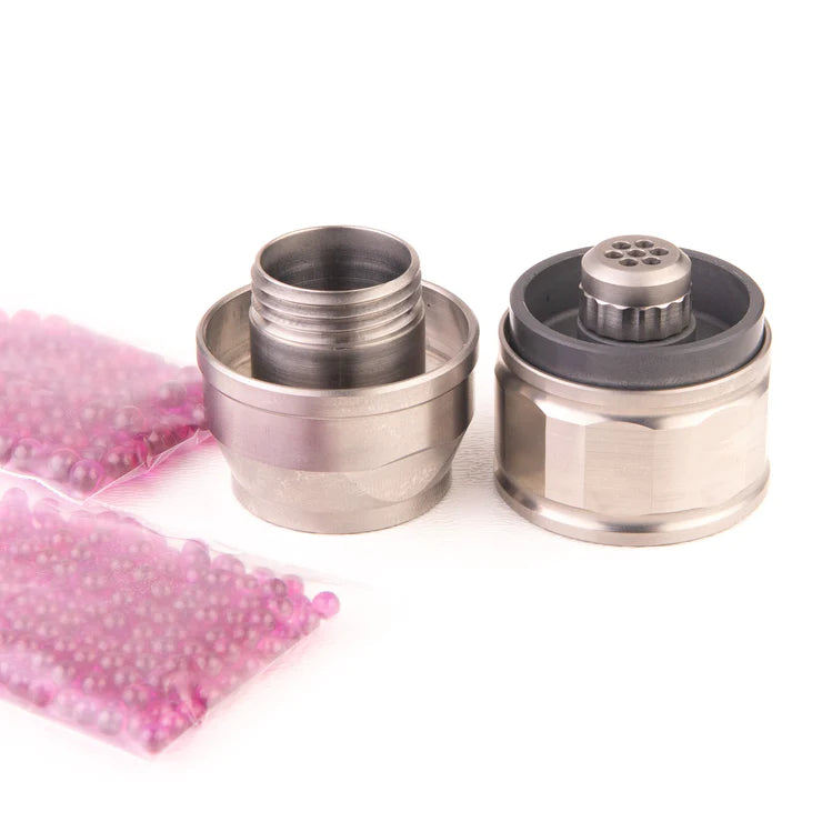 SYDNEY VAPORIZERS - B2 STANDARD HEAD ASSEMBLY WITH SiC DISH AND4MM RED BALLS