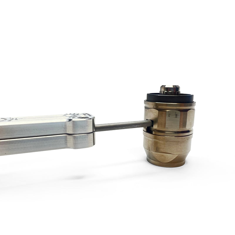 SYDNEY VAPORIZERS - B2 ASSEMBLY WITH SiC DISH AND ALUMINIUM HANDLE