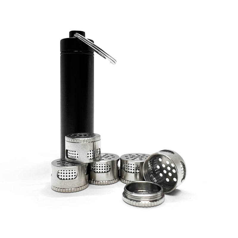 SYDNEY VAPORIZERS - HIFLOW STAINLESS STEEL DOSING CAPS FOR STORZ AND BICKEL VAPORIZERS