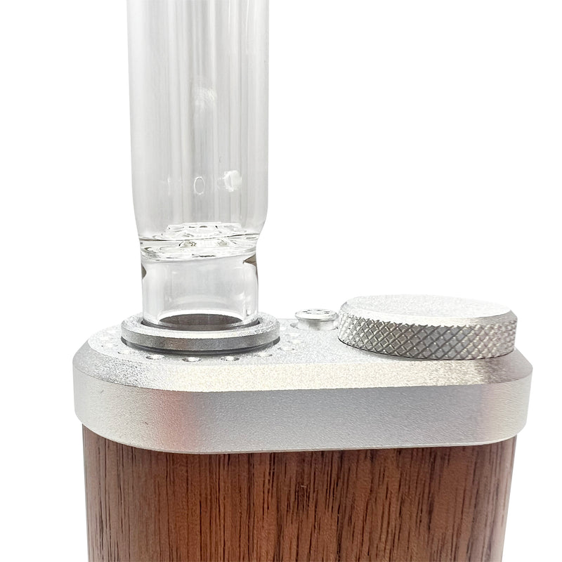 GLASS BUBBLER BENT STEM TM2 GLASS BUBBLER BENT STEM TM2